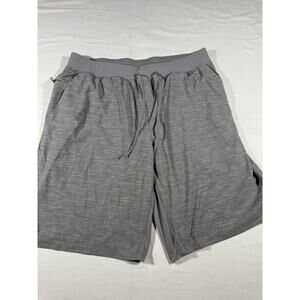 Lululemon Men's Pace Breaker Linerless Shorts Gray Athletic Gym Training Size XL